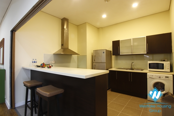 A big 3 bedrooms apartment for rent in Pacific Ly Thuong Kiet st, Hoan Kiem District